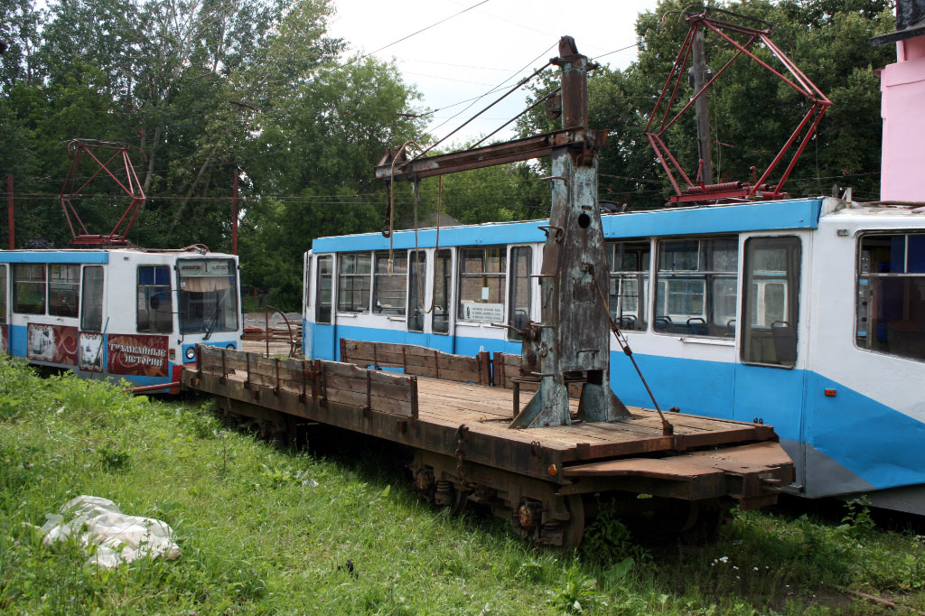 Nogińsk, 4-axle trailer car Nr б/н