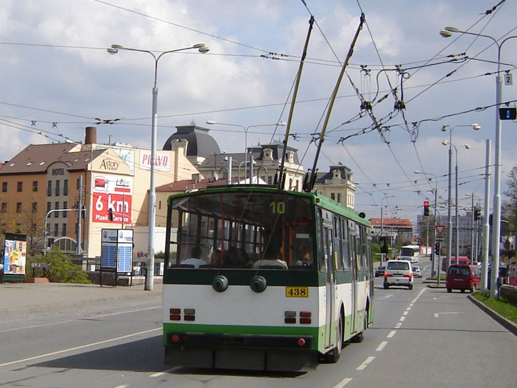 Пльзень, Škoda 14TrM № 438