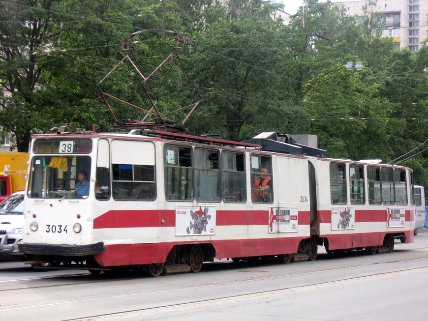 Санкт-Петербург, ЛВС-86К № 3034