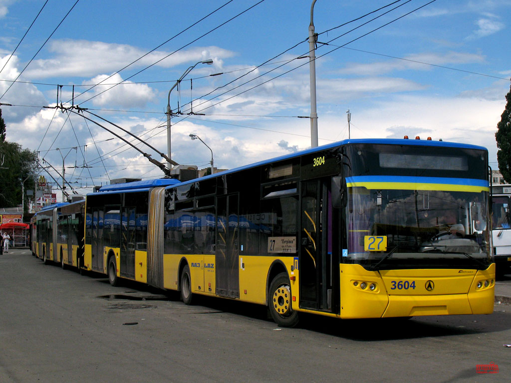 Киев, ЛАЗ E301D1 № 3604