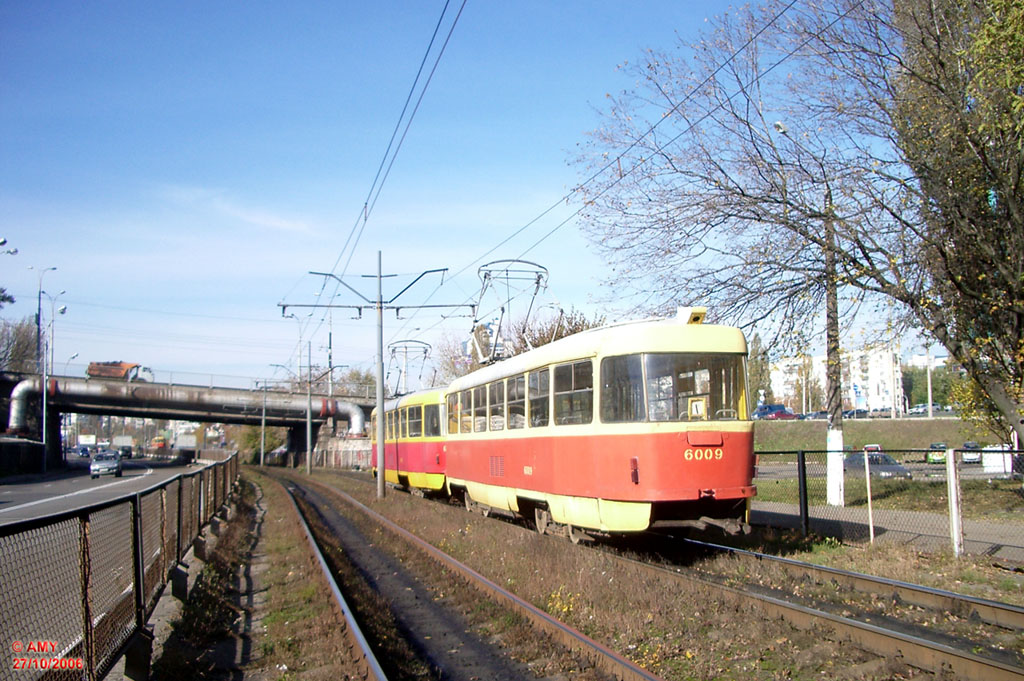 Киев, Tatra T3SU № 6009