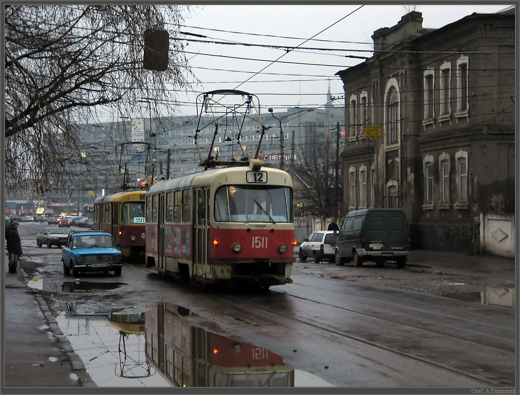 Харьков, Tatra T3SU № 1511