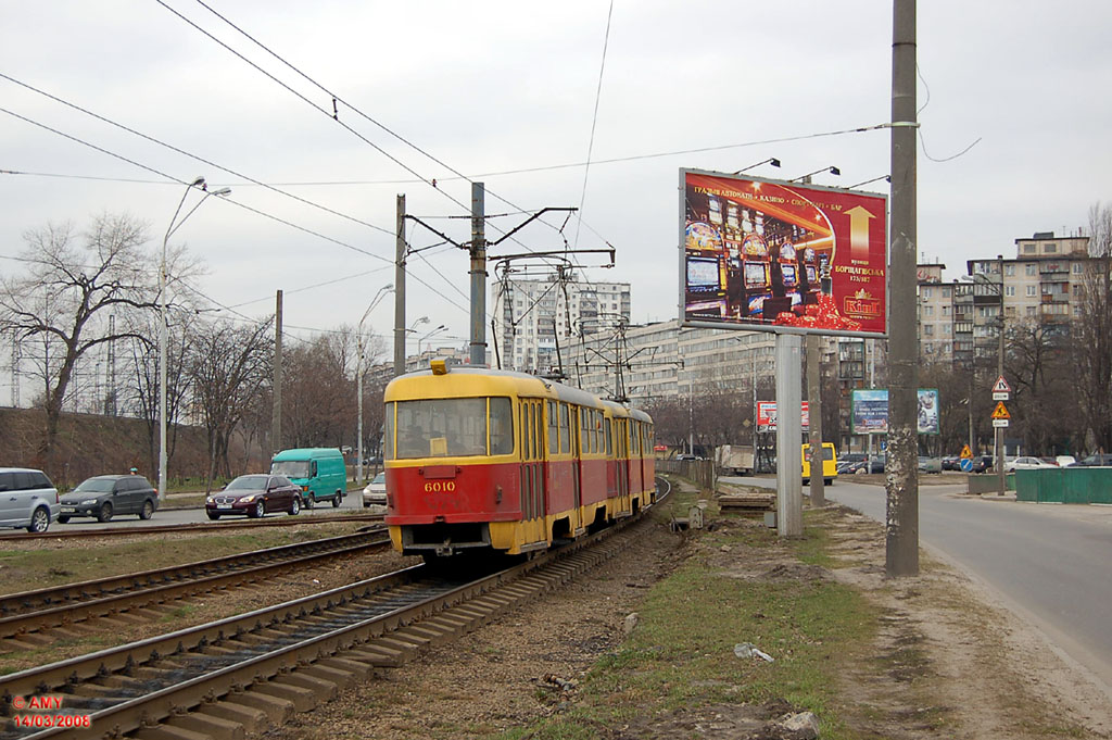 Киев, Tatra T3SU № 6010