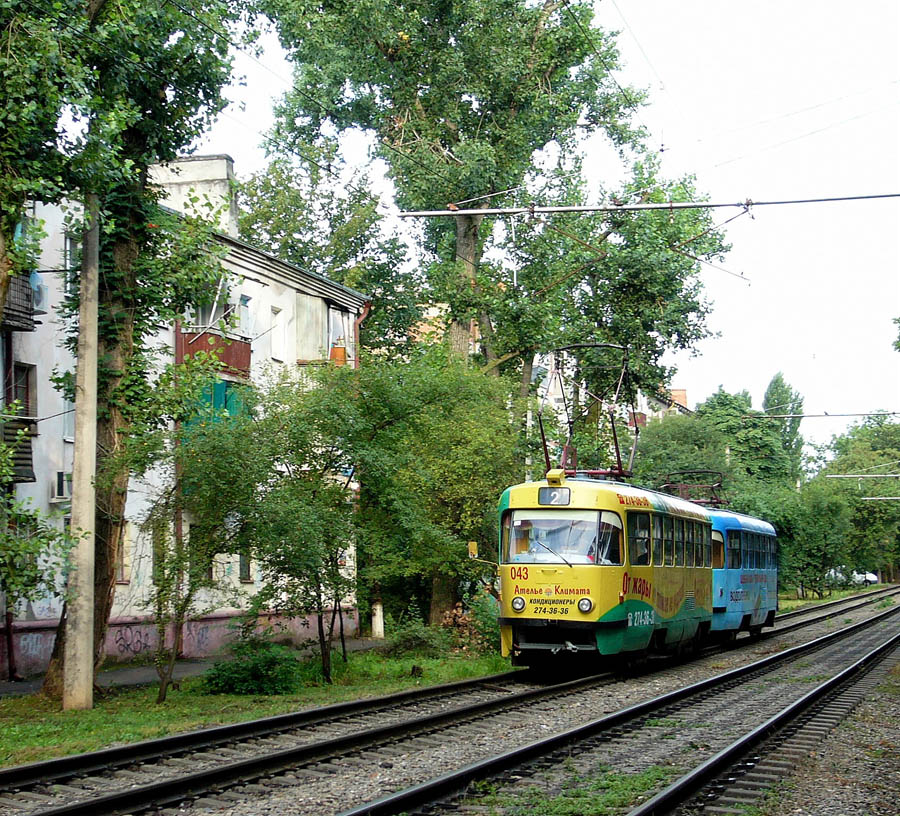Краснодар, Tatra T3SU № 043