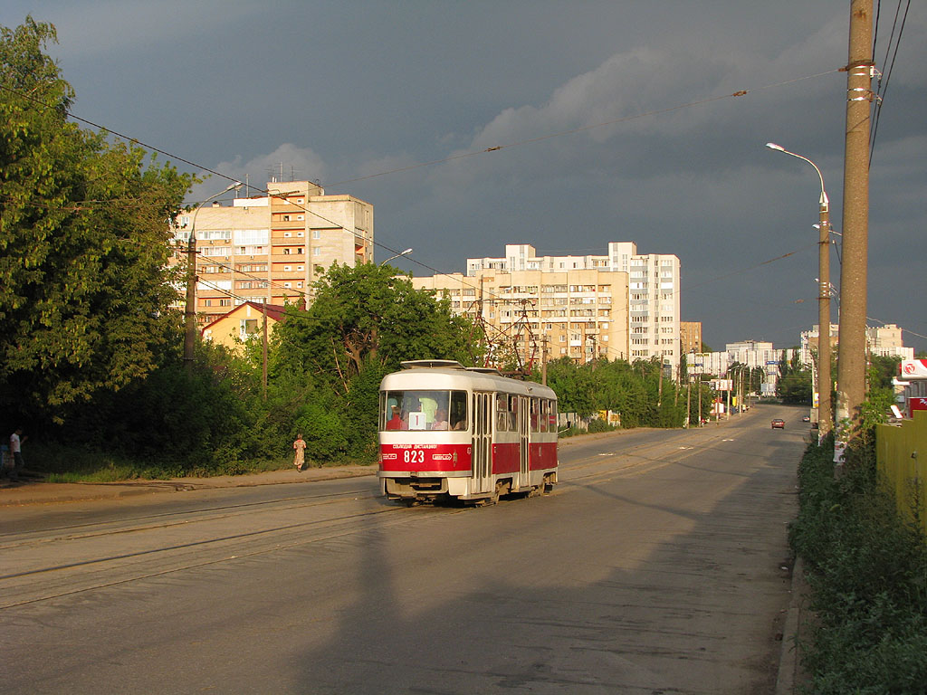 Самара, Tatra T3SU № 823