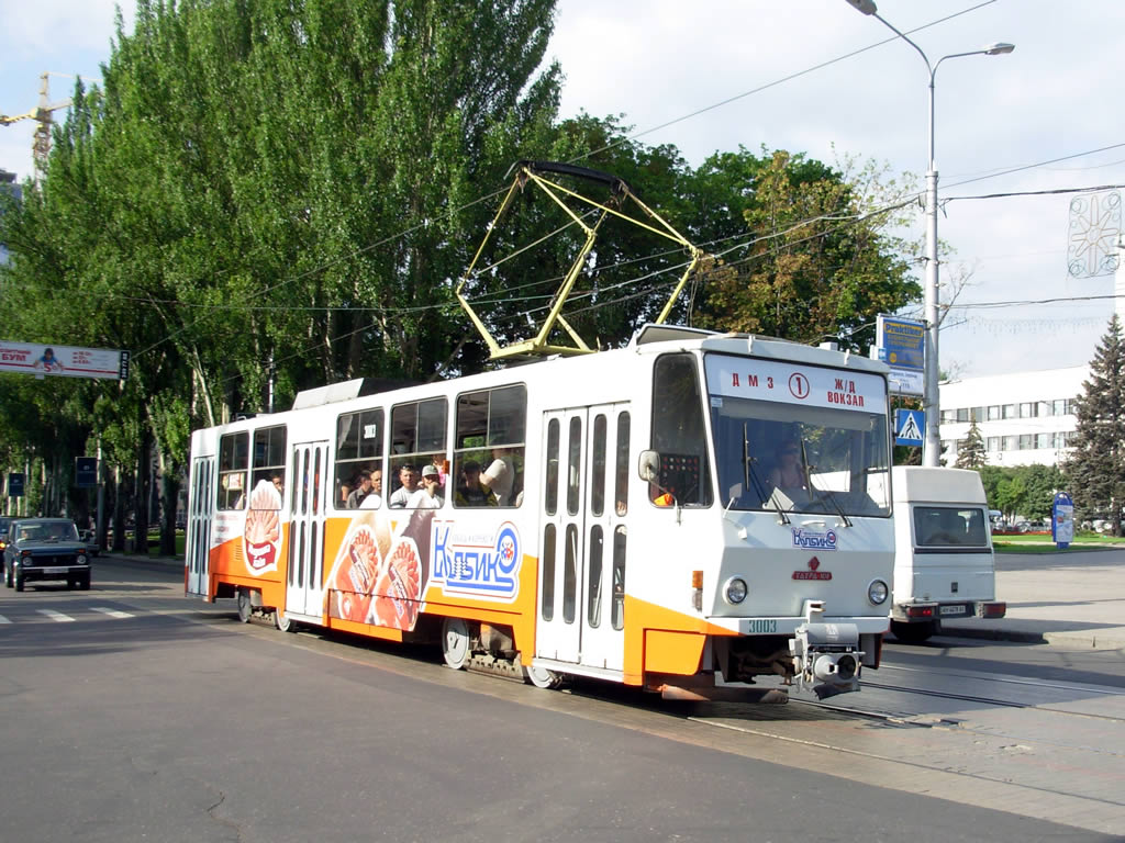 Донецк, Татра-Юг Т6Б5 № 3003