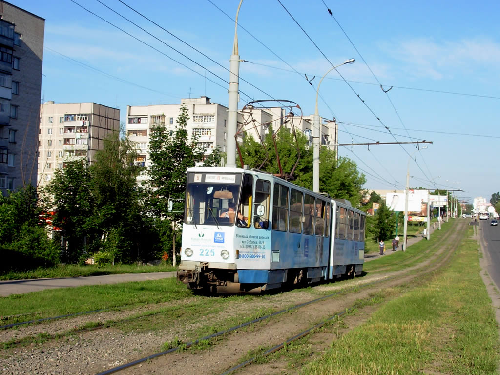 Винница, Tatra KT4SU № 225