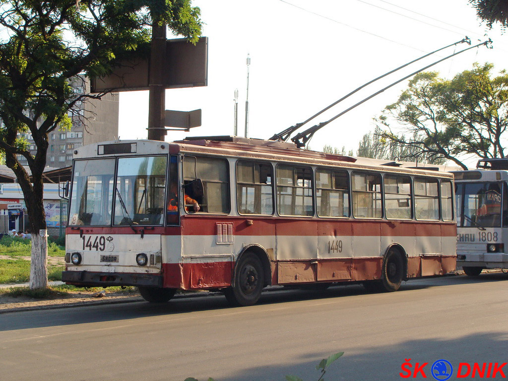 馬里烏波爾, Škoda 14Tr02/6 # 1449; 馬里烏波爾 — Accidents 馬里烏波爾, Škoda 14Tr02/6 # 1449; 馬里烏波爾 — Accidents