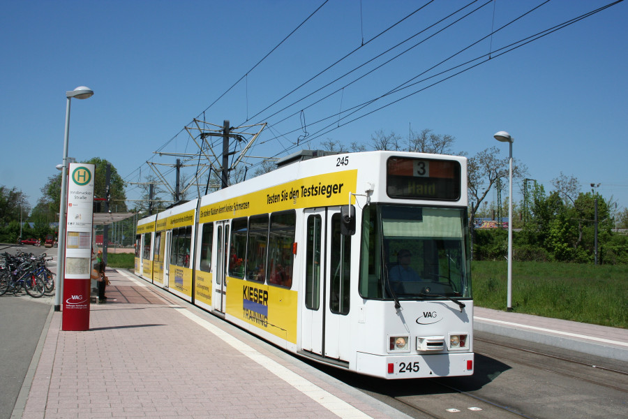 Фрайбург-в-Брайсгау, Duewag GT8Z № 245