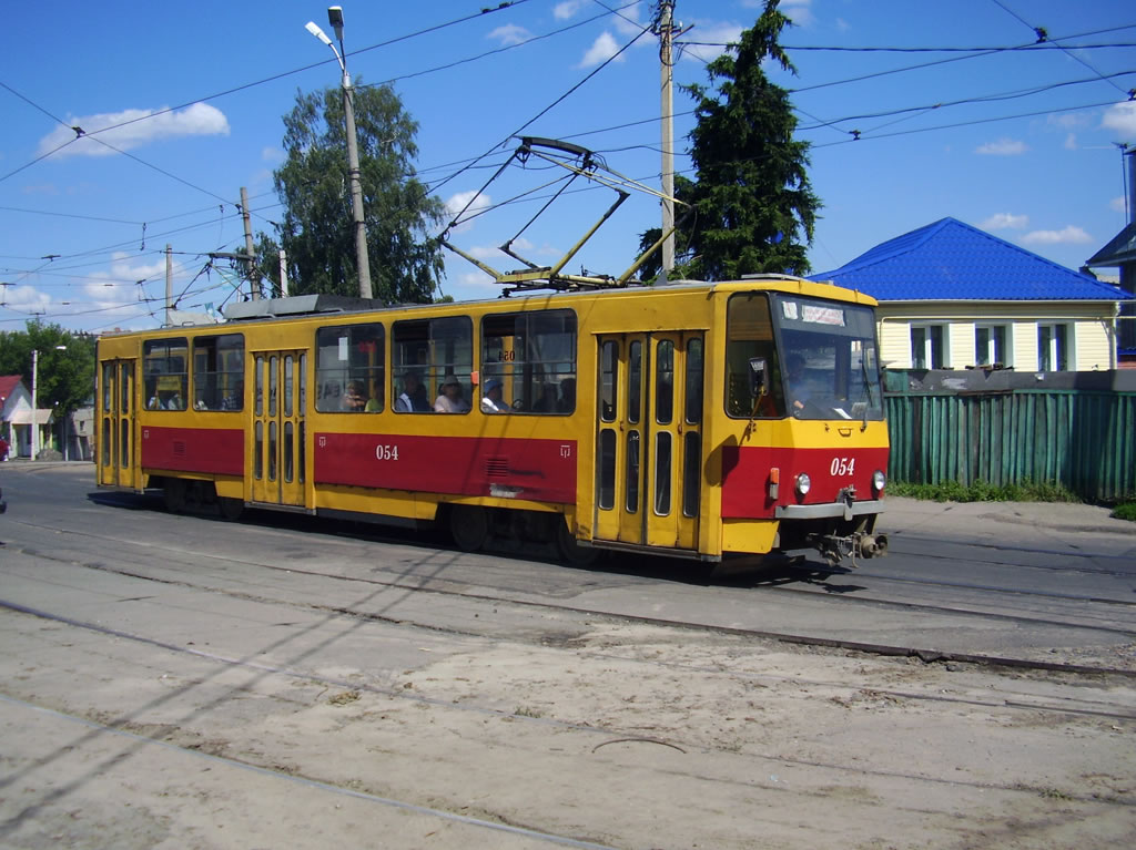 Курск, Tatra T6B5SU № 054