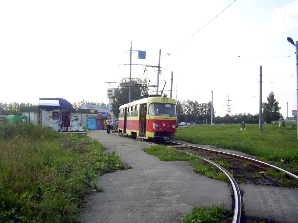 Курск, Tatra T3SU № 105