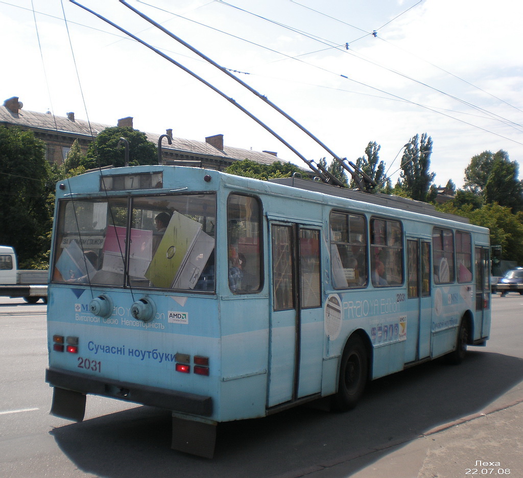 Киев, Škoda 14Tr89/6 № 2031