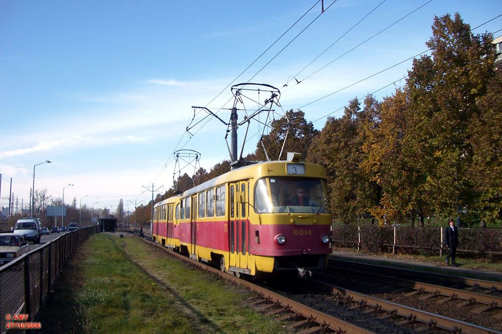 Киев, Tatra T3SU № 6014