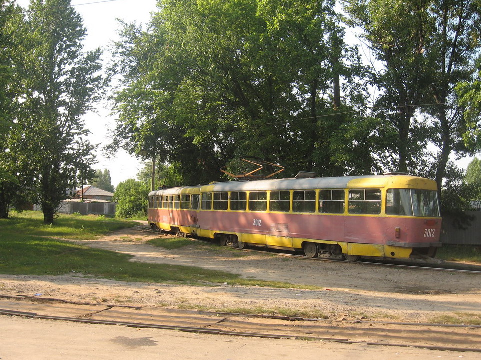 Харьков, Tatra T3SU № 3012