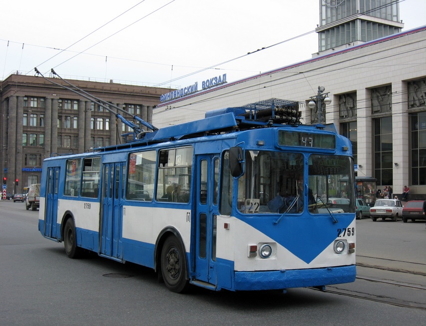 Санкт-Петербург, ЗиУ-682В-012 [В0А] № 2759