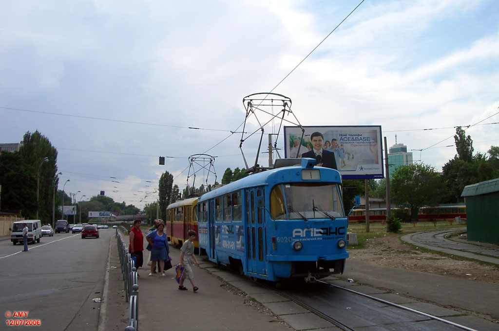 Киев, Tatra T3SU № 6020