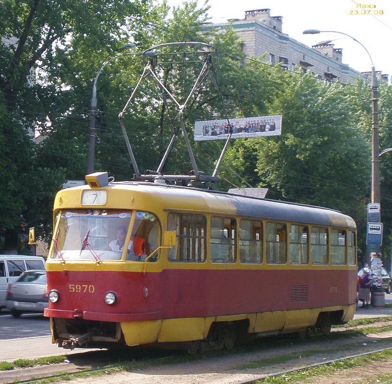 Киев, Tatra T3SU № 5970