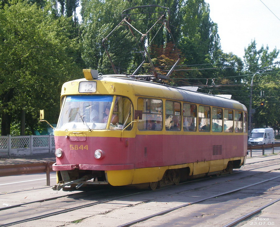 Киев, Tatra T3SU № 5844