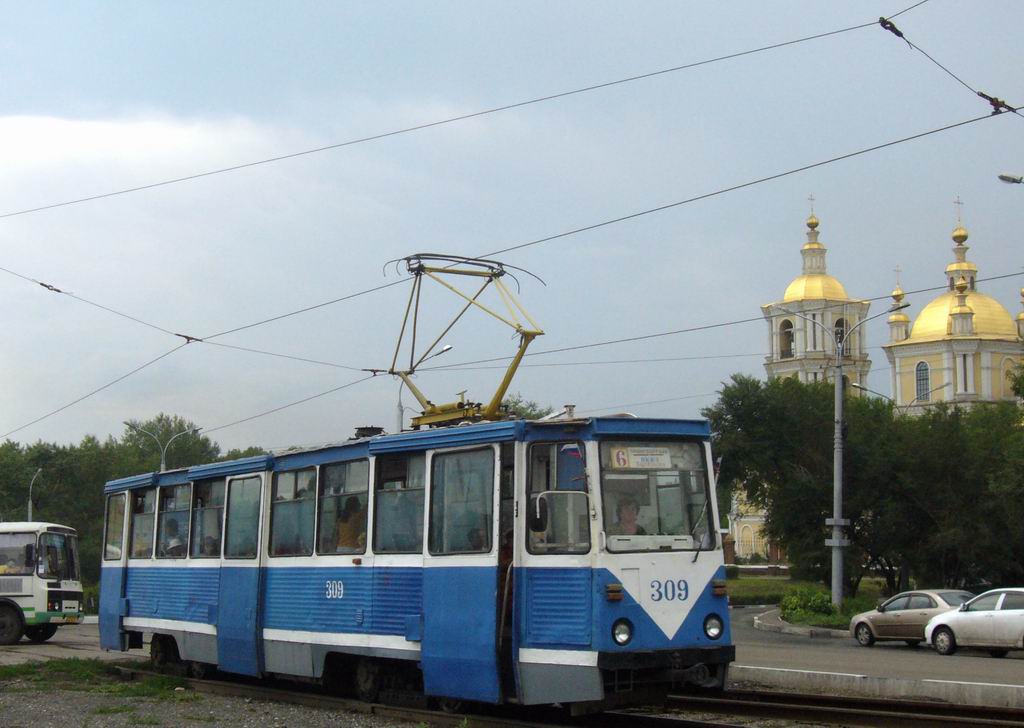 Novokuznetsk, 71-605 (KTM-5M3) č. 309