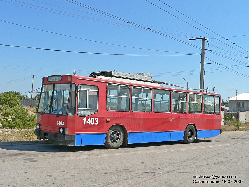 Sevastopol, YMZ T2 # 1403