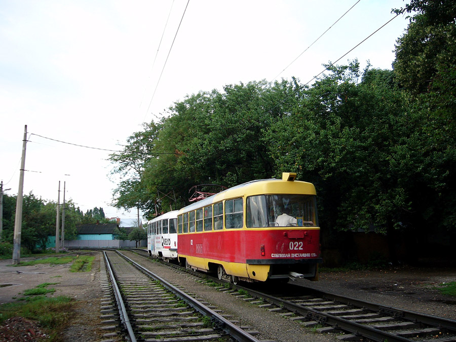Краснодар, Tatra T3SU № 022 Краснодар, Tatra T3SU № 022
