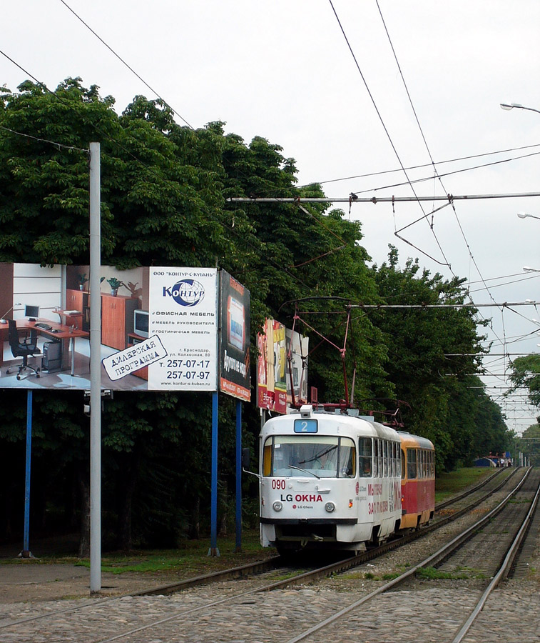 Краснодар, Tatra T3SU № 090 Краснодар, Tatra T3SU № 090