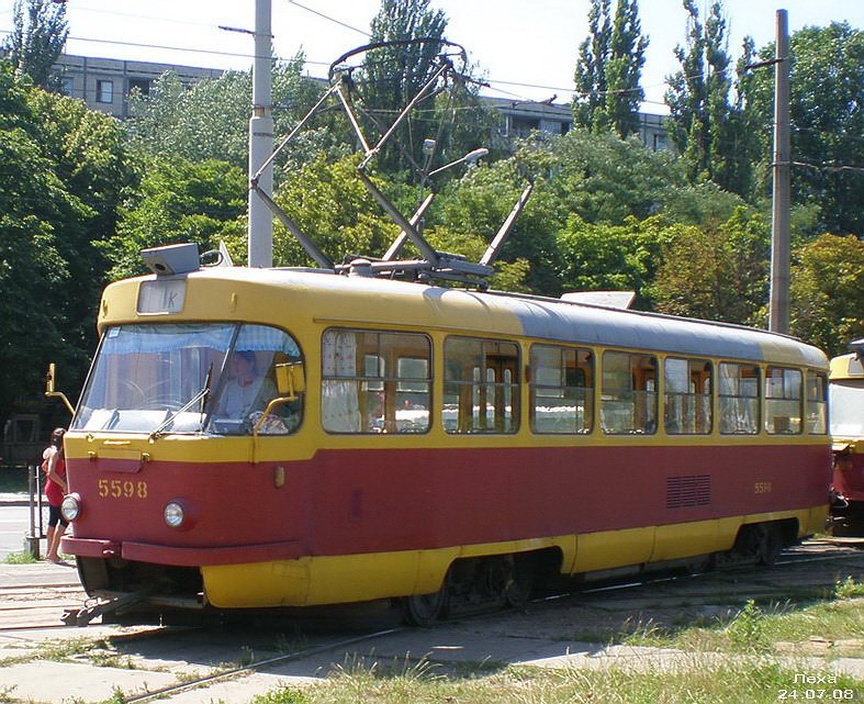 Киев, Tatra T3SU № 5598