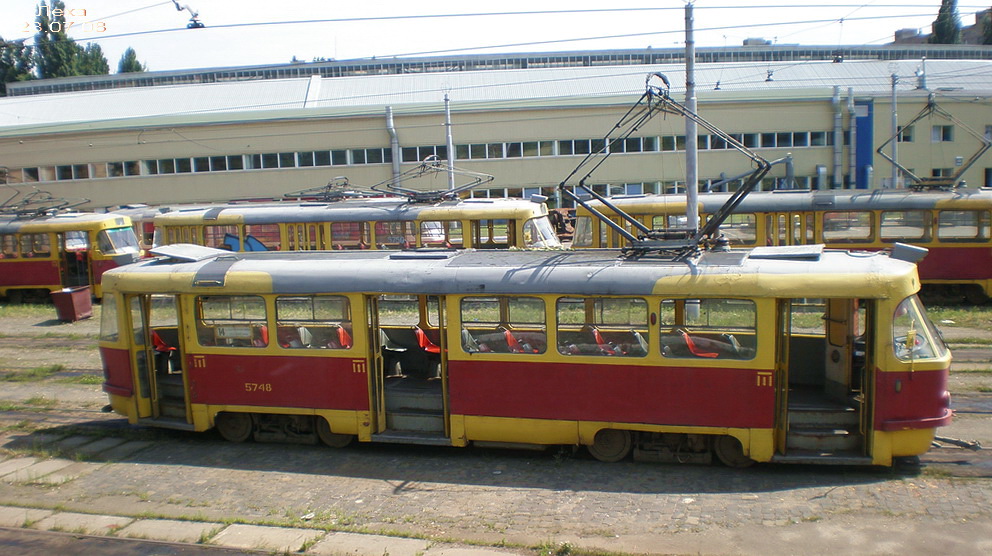 Киев, Tatra T3SU № 5748