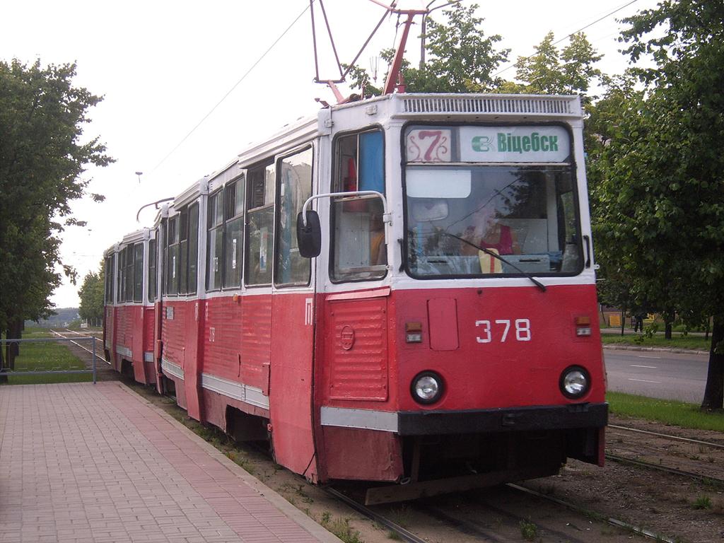Vitebsk, 71-605 (KTM-5M3) № 378 Vitebsk, 71-605 (KTM-5M3) № 378