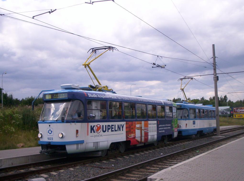 Острава, Tatra T3R.P № 1023