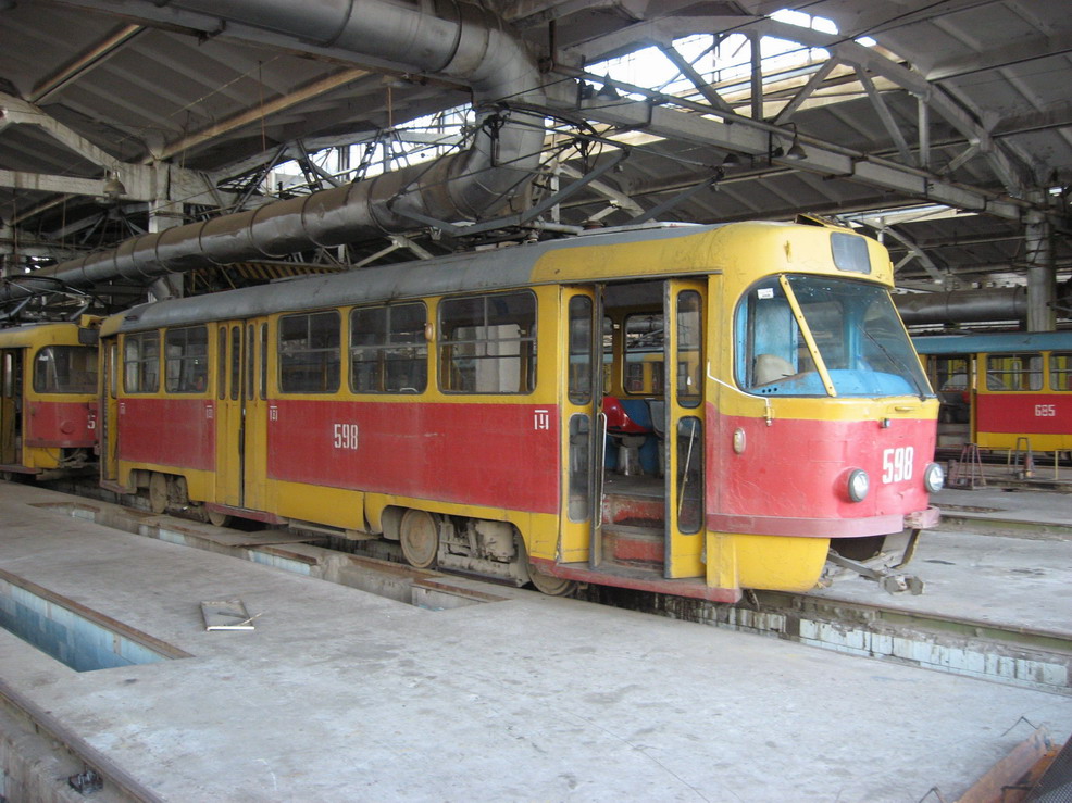 Харьков, Tatra T3SU № 598