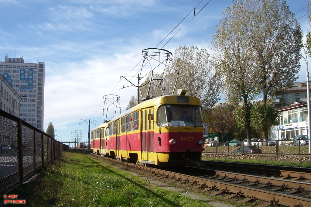 Kiev, Tatra T3SU Nr. 6027