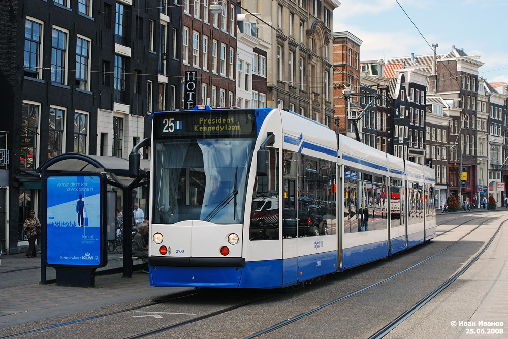 Amsterdam, Siemens Combino № 2100 Amsterdam, Siemens Combino № 2100