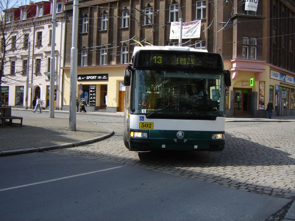 Plzeň, Škoda 24Tr Irisbus Citybus № 502
