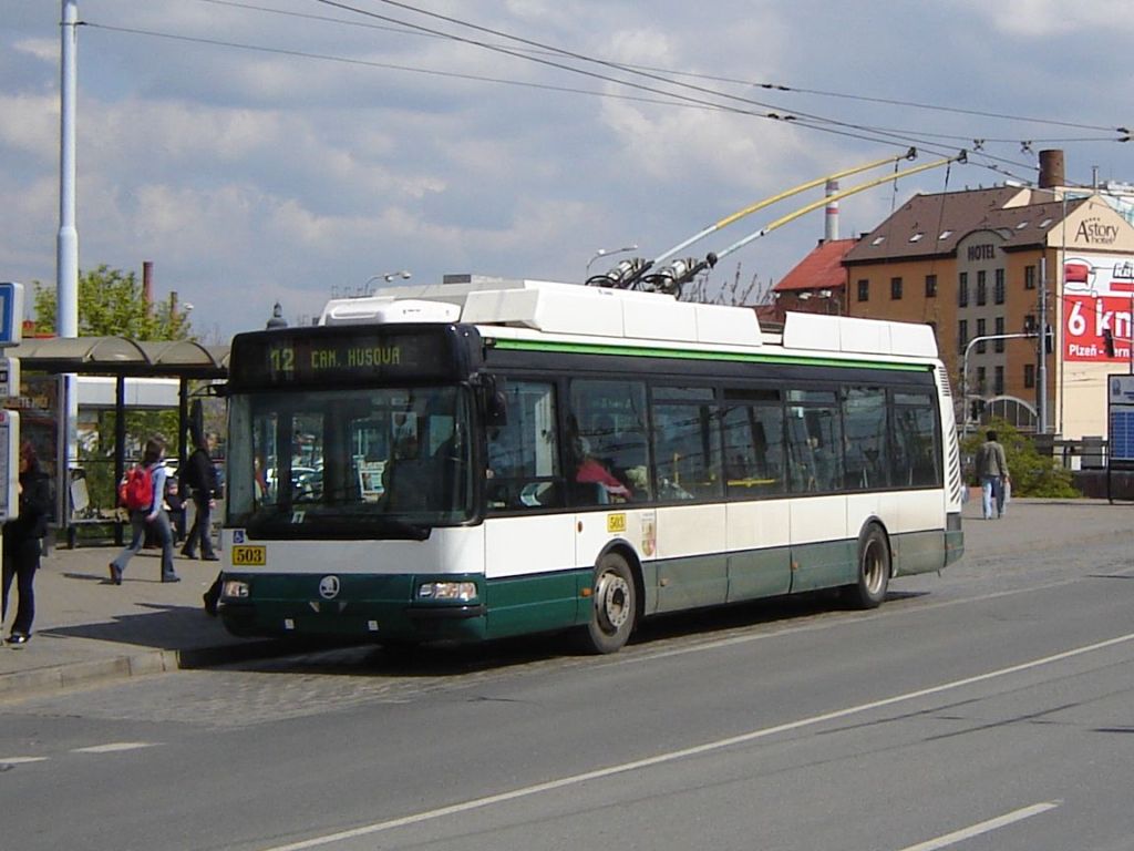 Пльзень, Škoda 24Tr Irisbus Citybus № 503