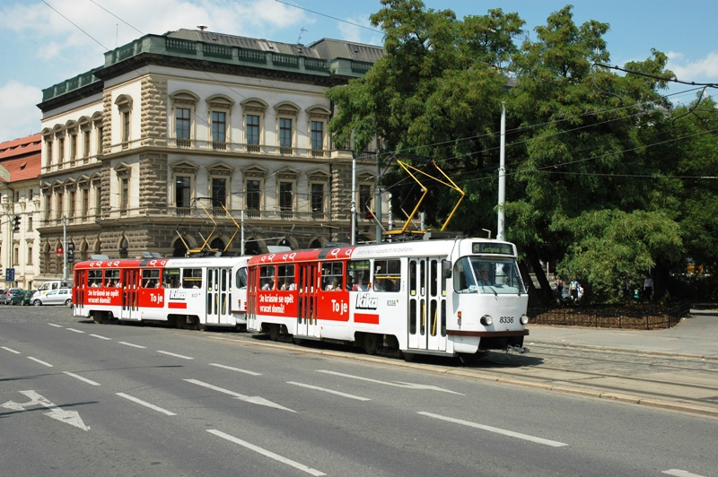 Прага, Tatra T3R.P № 8336