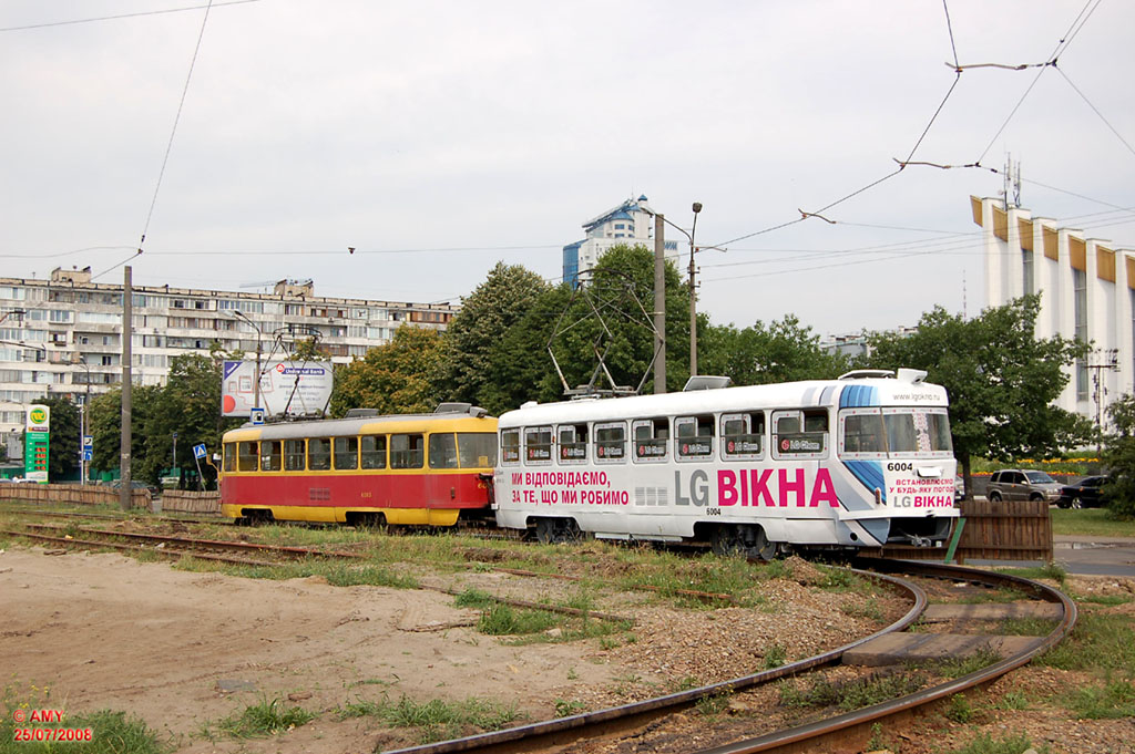 Киев, Tatra T3SU № 6004