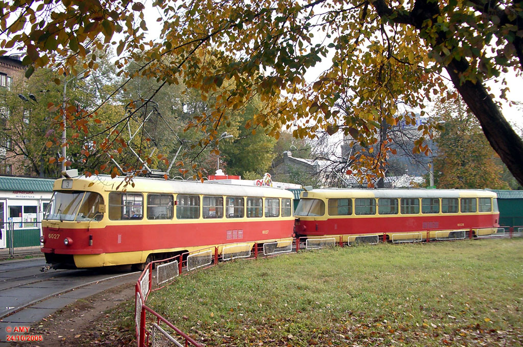 Киев, Tatra T3SU № 6027