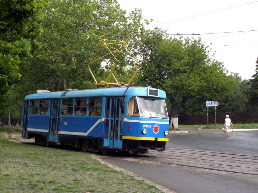 Одесса, Tatra T3R.P № 2968