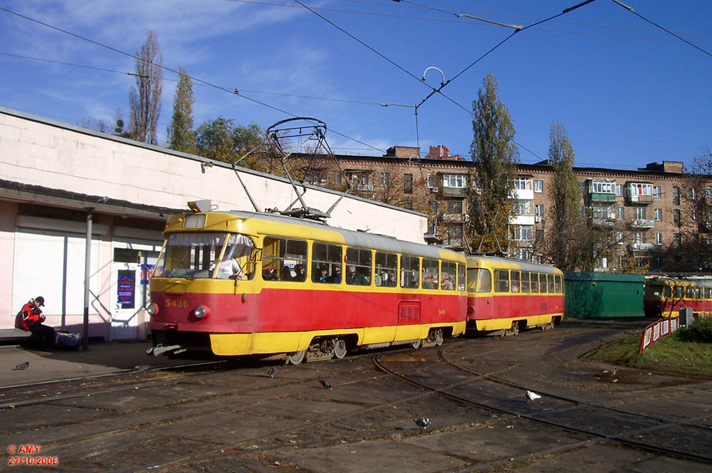 Киев, Tatra T3SU № 5436