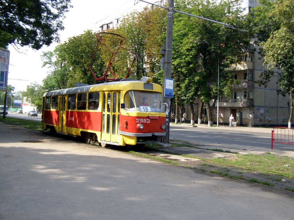 Одесса, Tatra T3SU № 2963