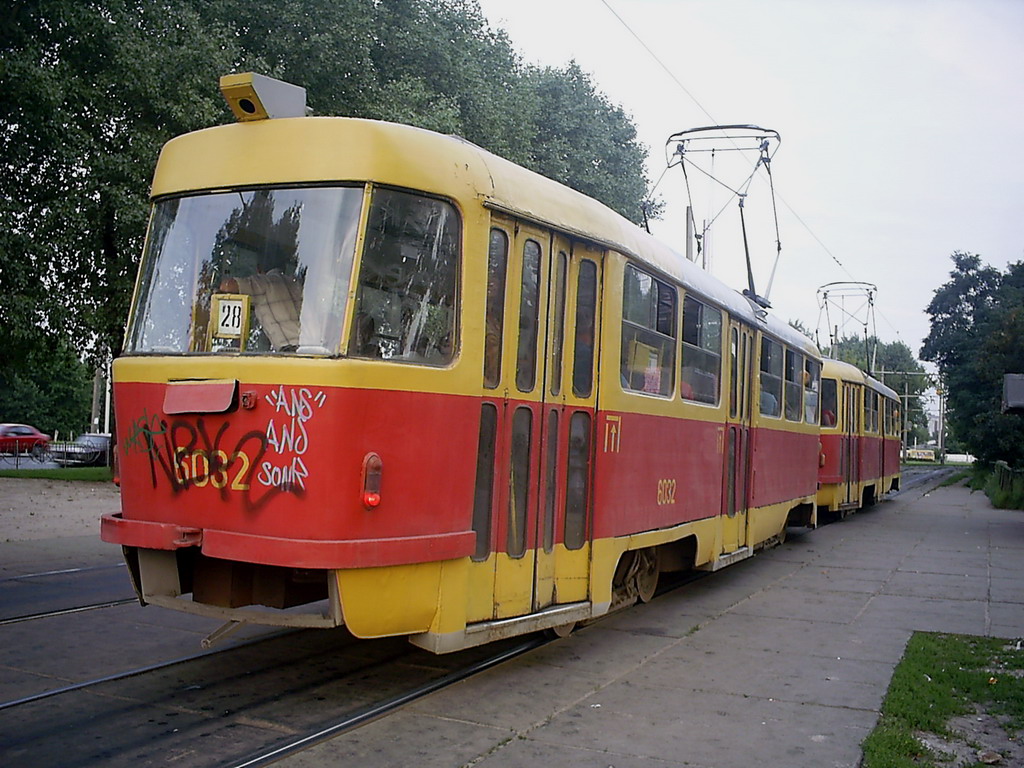 Киев, Tatra T3SU № 6032 Киев, Tatra T3SU № 6032