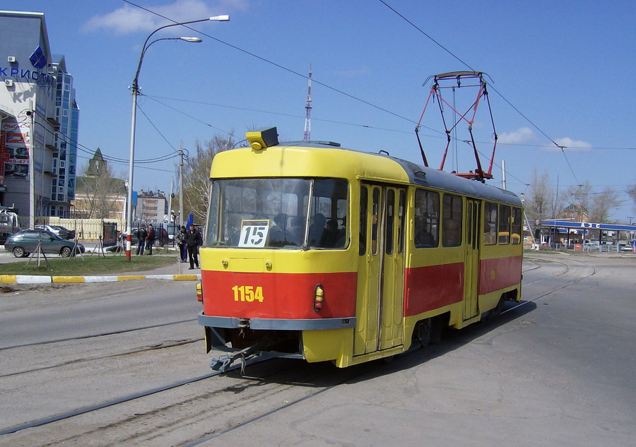 Ульяновск, Tatra T3SU № 1154