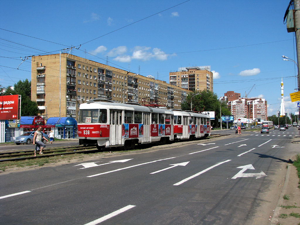Самара, Tatra T3SU № 838