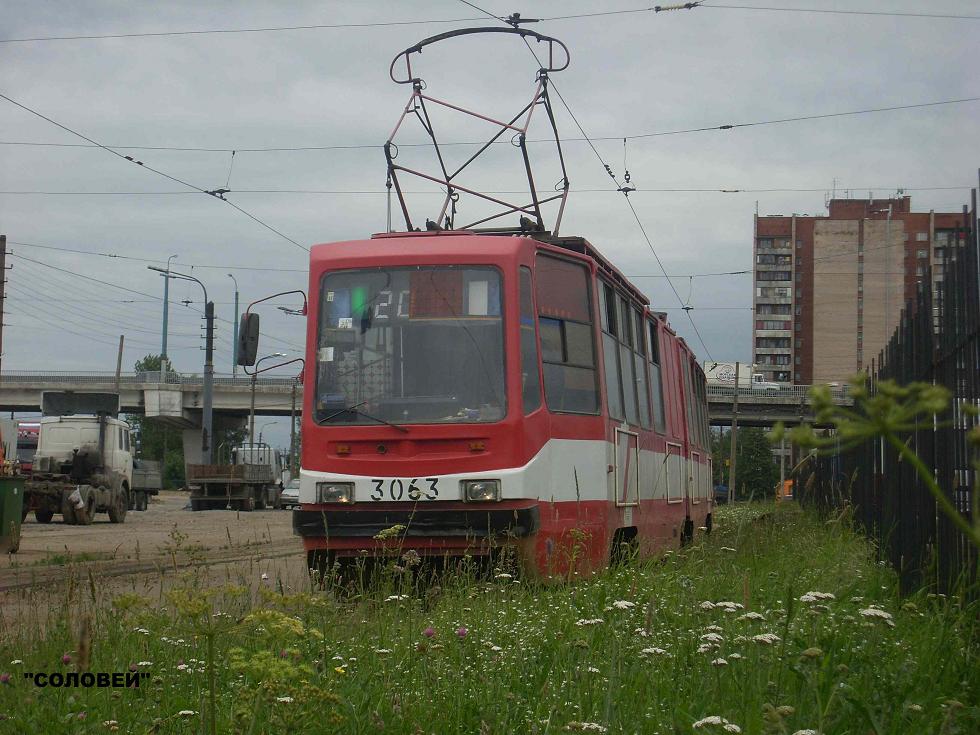Санкт-Петербург, ЛВС-86К-М № 3063 Санкт-Петербург, ЛВС-86К-М № 3063
