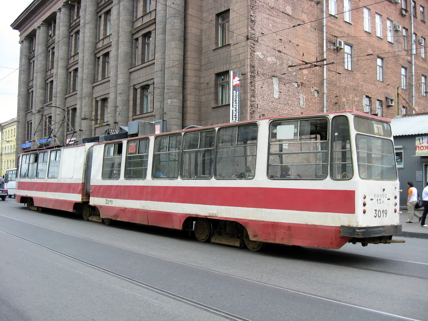 Санкт-Петербург, ЛВС-86К № 3019