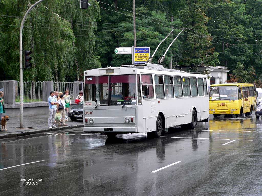 Киев, Škoda 14Tr89/6 № 398