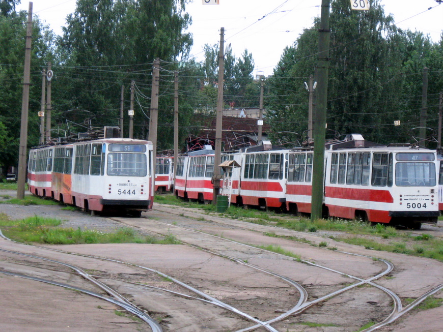 Санкт-Петербург, ЛМ-68М № 5444; Санкт-Петербург, ЛВС-86К № 5004