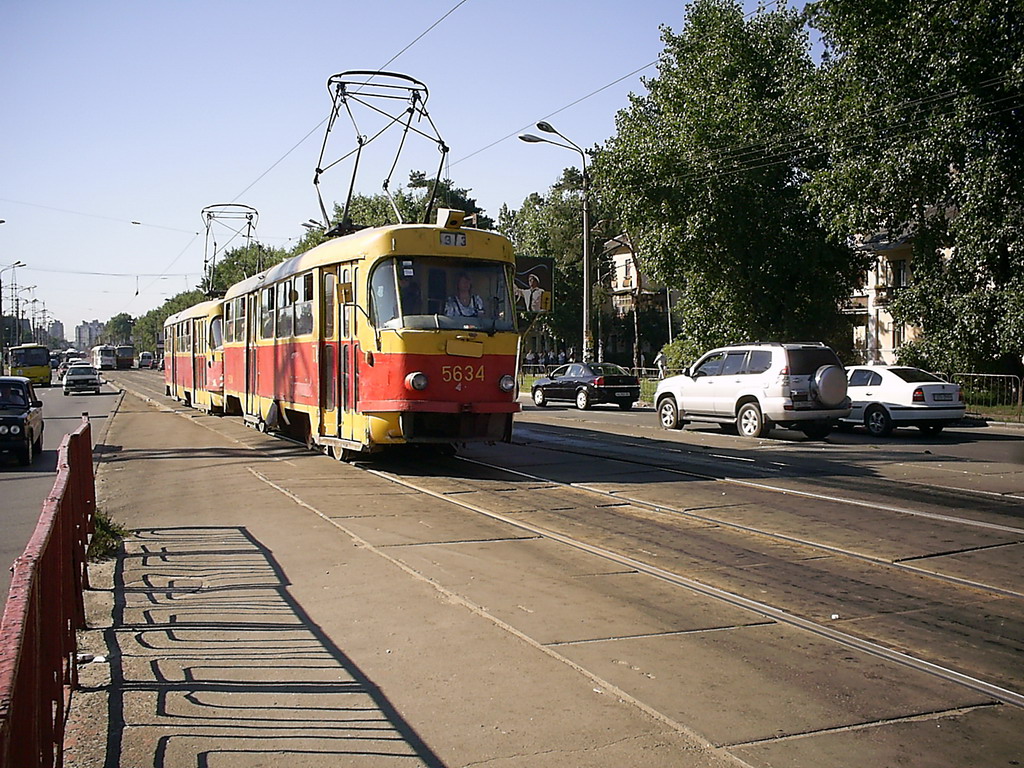 Киев, Tatra T3SU № 5634