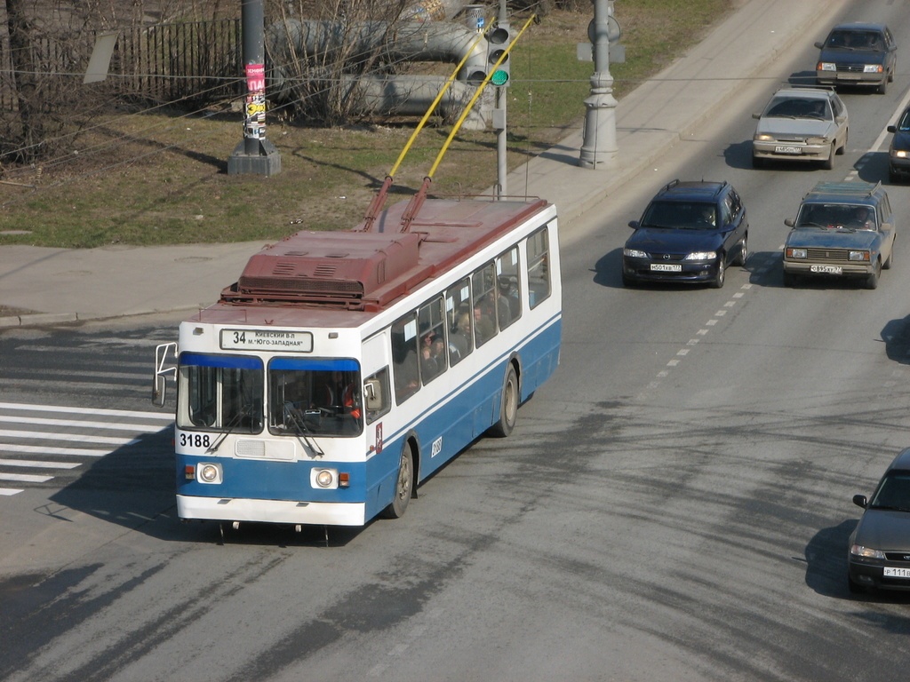 Москва, ЗиУ-682ГМ1 (с широкой передней дверью) № 3188